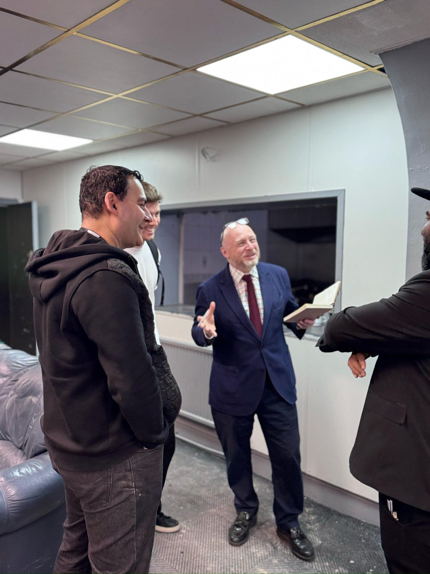 Midlands Community Hub meeting with civic guest